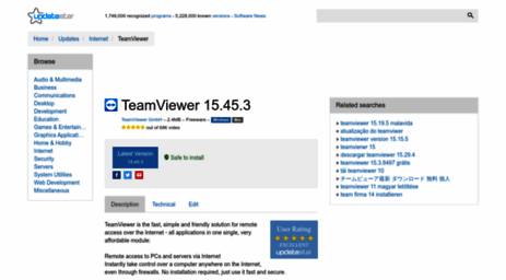 teamviewer.updatestar.com