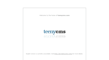 teenycms.com