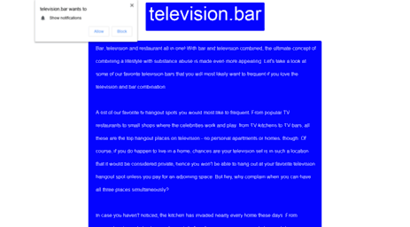 television.bar