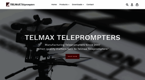 telmaxteleprompters.com