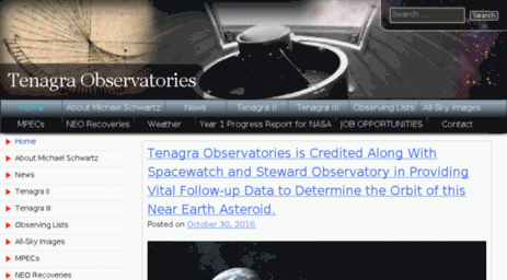 tenagraobservatories.com