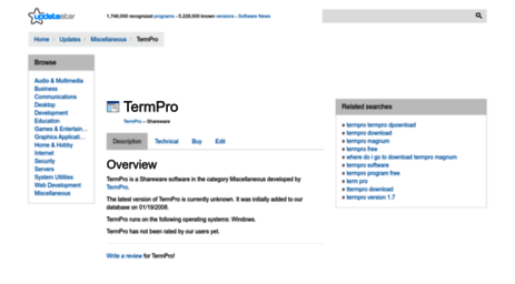 termpro.updatestar.com