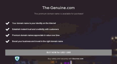 the-genuine.com