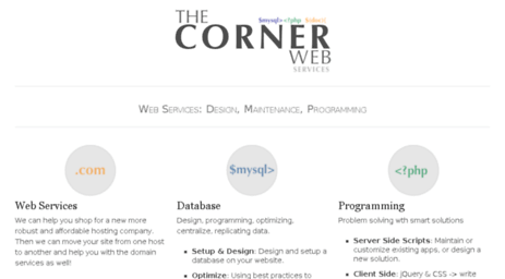 thecornerweb.com