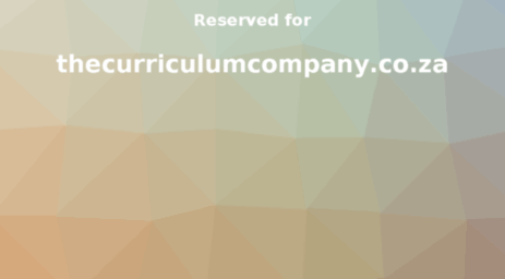 thecurriculumcompany.co.za