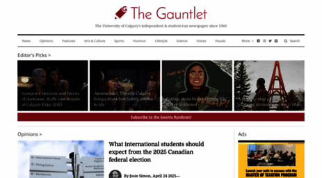 thegauntlet.ca