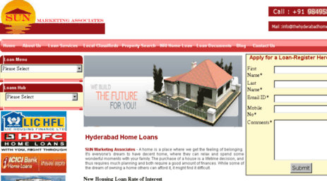 thehyderabadhomeloans.com