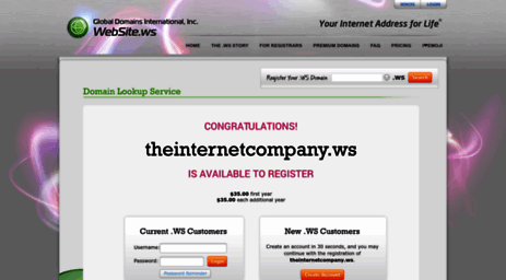 theinternetcompany.ws