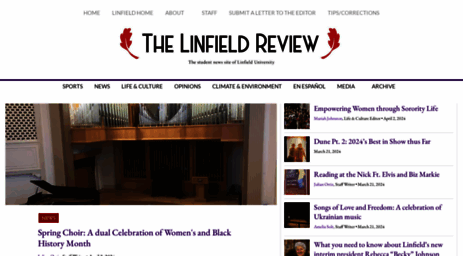 thelinfieldreview.com