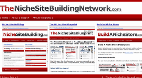 thenichesitebuildingnetwork.com
