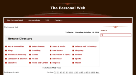 thepersonalweb.com
