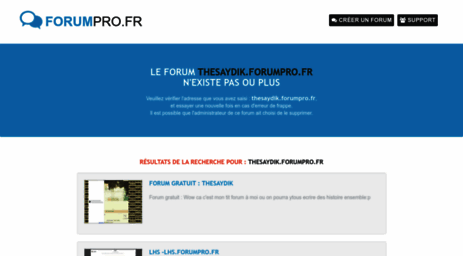 thesaydik.forumpro.fr