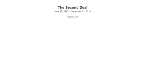 theseconddeal.com