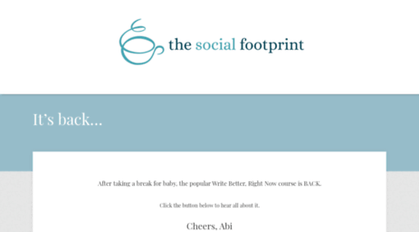 thesocialfootprint.com