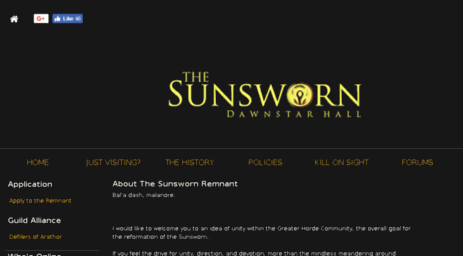 thesunsworn.guildlaunch.com