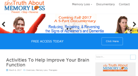 thetruthaboutmemoryloss.com