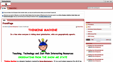 thinkingmachine.pbwiki.com