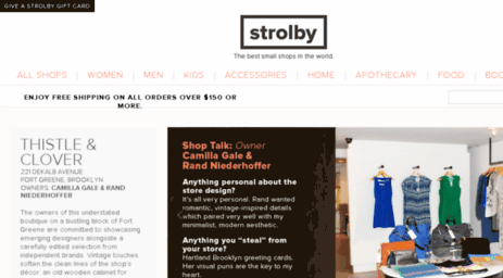 thistleandclover.strolby.com