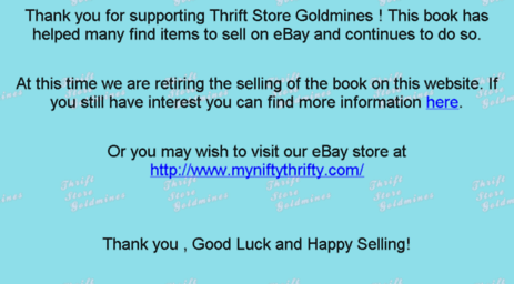thriftstoregoldmines.com
