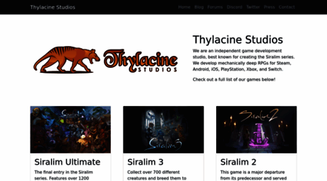 thylacinestudios.com
