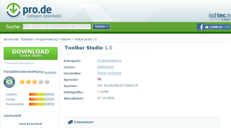 toolbar-studio.pro.de