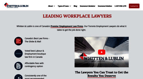 toronto-employmentlawyer.com