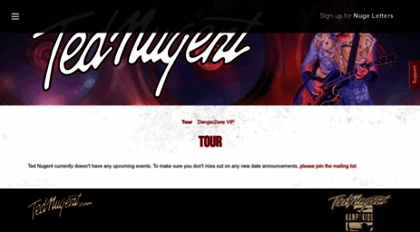 tour.tednugent.com