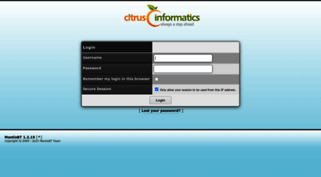 tracker.citrusinformatics.com