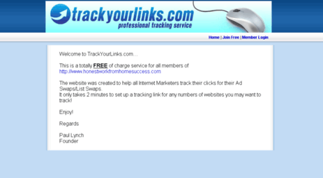 trackyourlinks.com