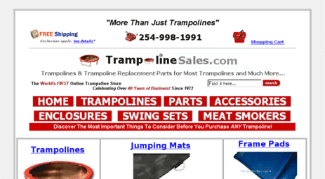 trampolinesales.com