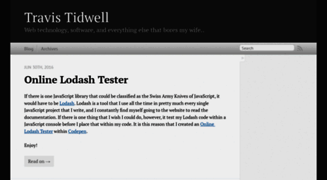 travistidwell.com