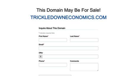 trickledowneconomics.com