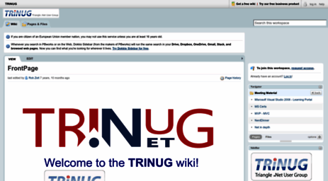 trinug.pbwiki.com