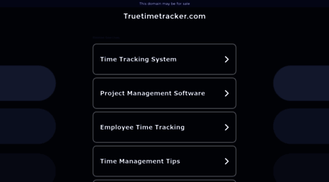 truetimetracker.com