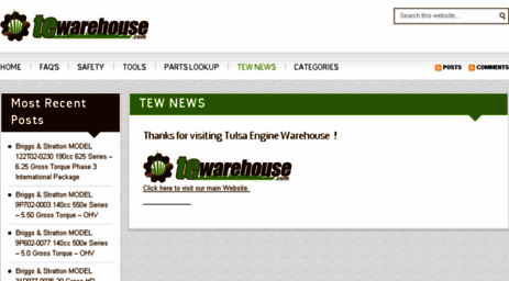 tulsaenginewarehouse.com