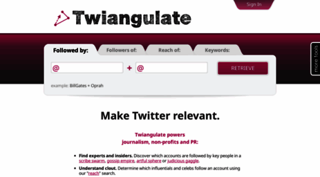 twiangulate.com