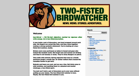 twofistedbirdwatcher.com
