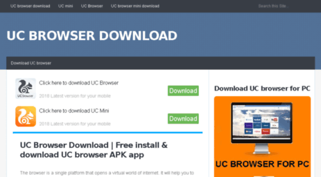 Visit Ucbrowserdownload Net Uc Browser Download Free Install Download Uc Browser Apk App