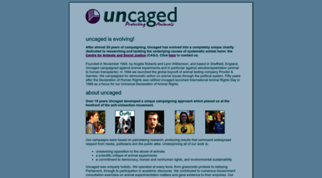 uncaged.co.uk