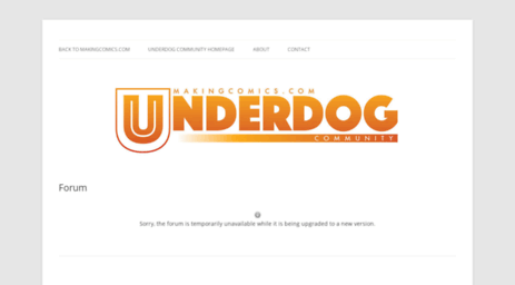 underdogforums.makingcomics.com