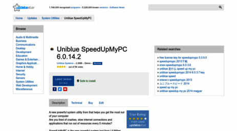 uniblue-speedupmypc.updatestar.com