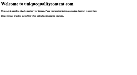 uniquequalitycontent.com