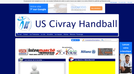 us-civray-handball.fr