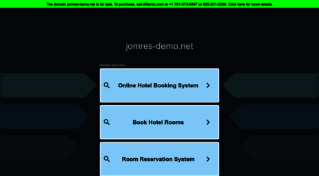 userdemo.jomres-demo.net