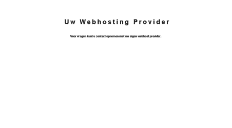 uwwebhostingprovider.nl