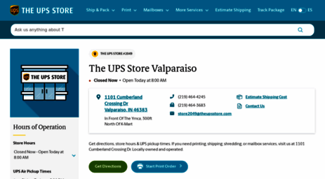 valparaiso-in-2049.theupsstorelocal.com