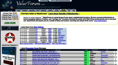 Stock investing message boards top investing ideas