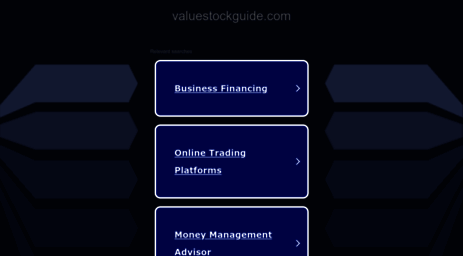 valuestockguide.com