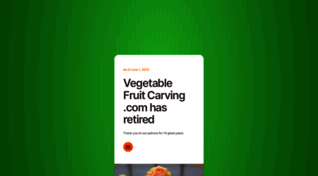 vegetablefruitcarving.com