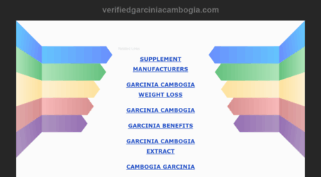 verifiedgarciniacambogia.com